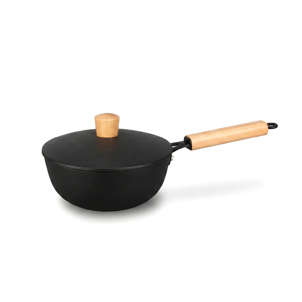Casserole Avec Couvercle - Noir