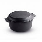 Casserole Avec Couvercle Multifonction - Noir