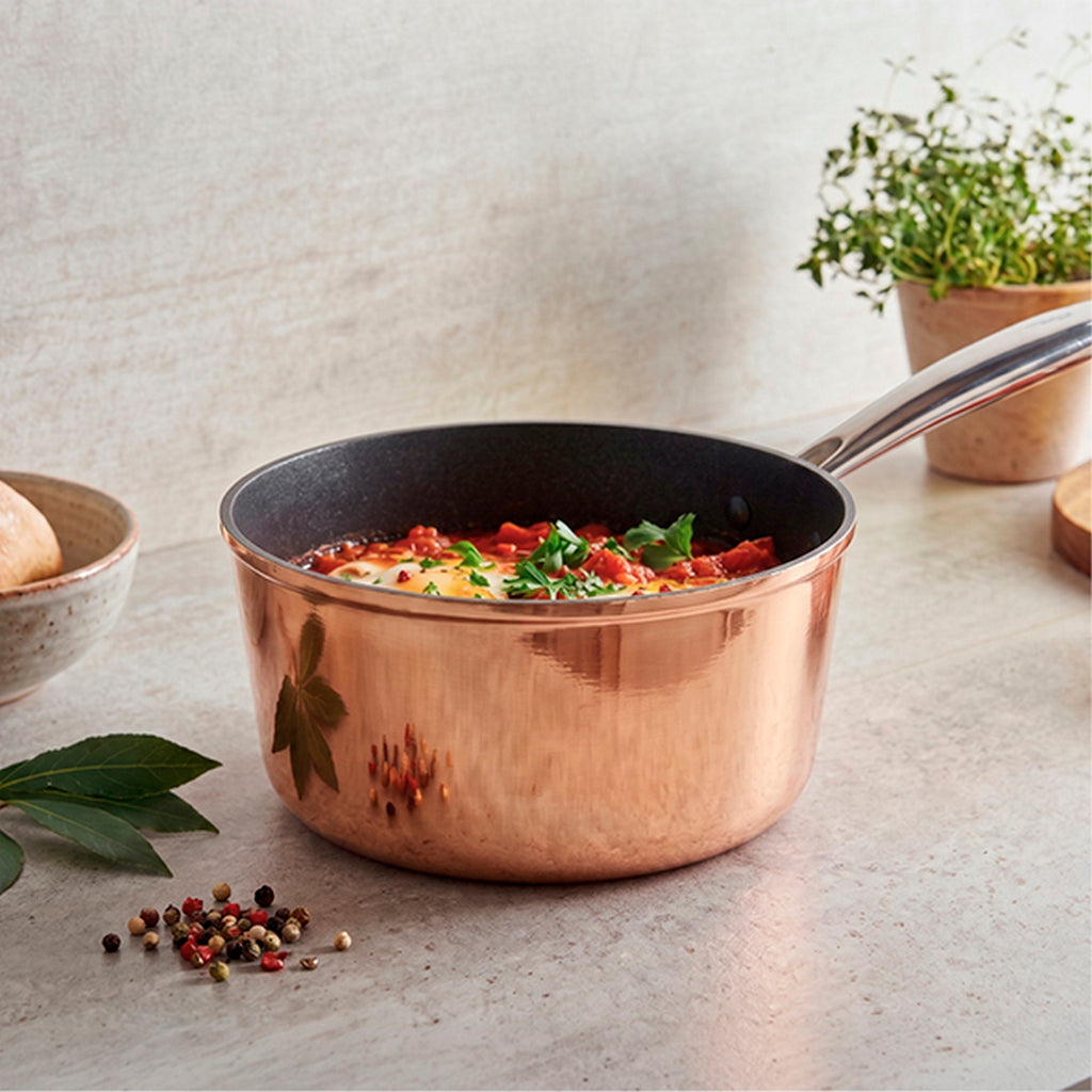 Set di 3 casseruole - Rame
