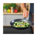 Cast Iron Frying Pan Honeycomb Structure - Black