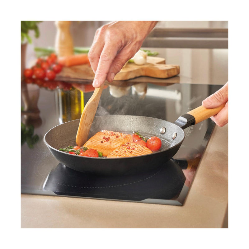 Poêle En Fonte Structure Nid D'Abeille - Noir