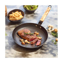 Poêle En Fonte Structure Nid D'Abeille - Noir