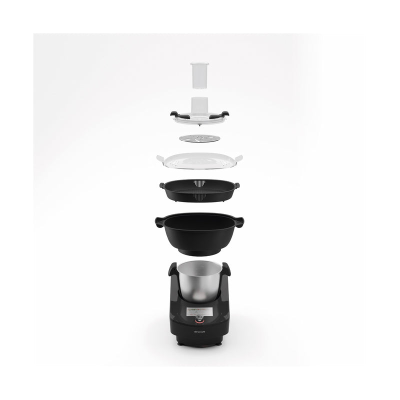 Robot Cuiseur Multifonction Qulinart Connect - Noir