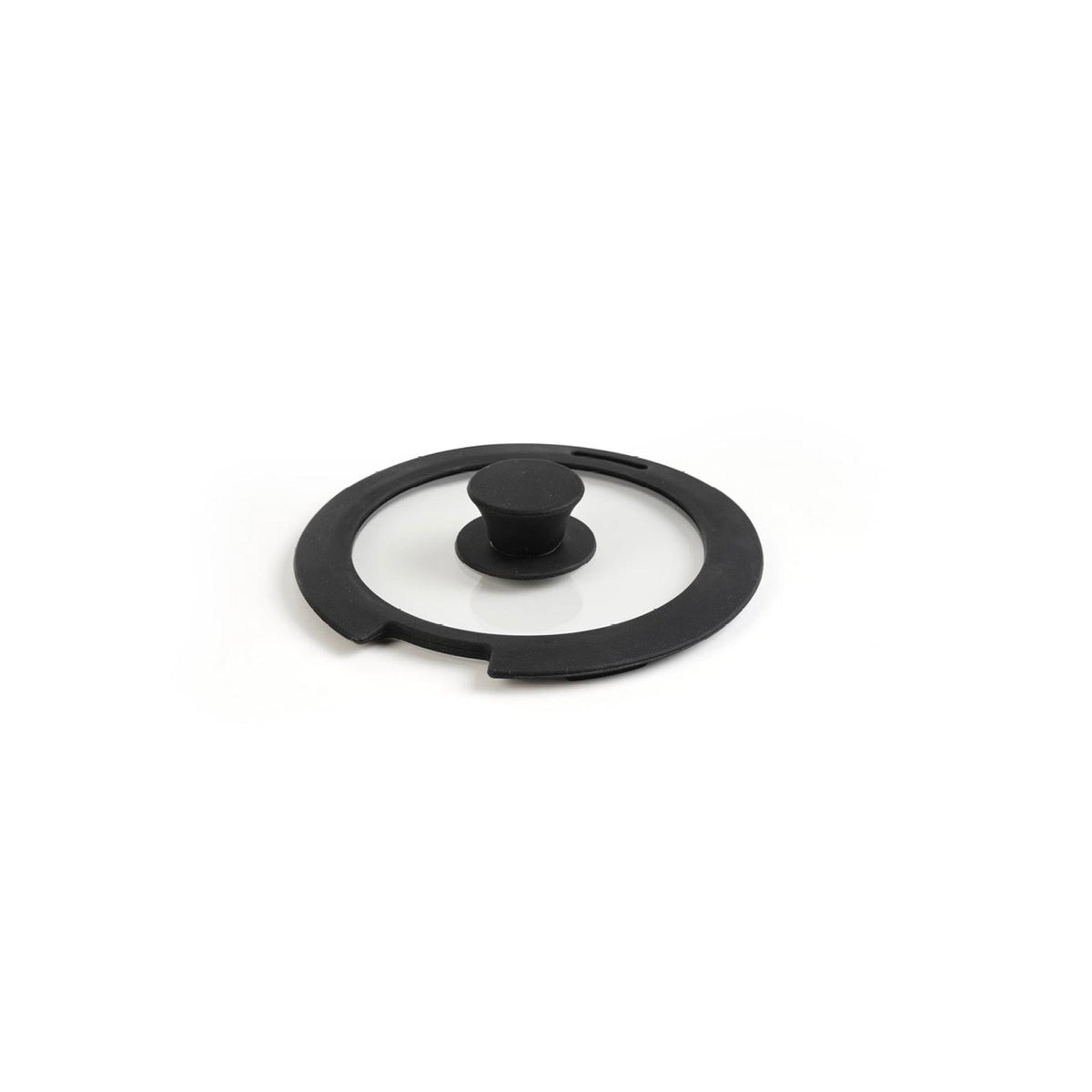 Couvercle En Verre + Silicone - Noir