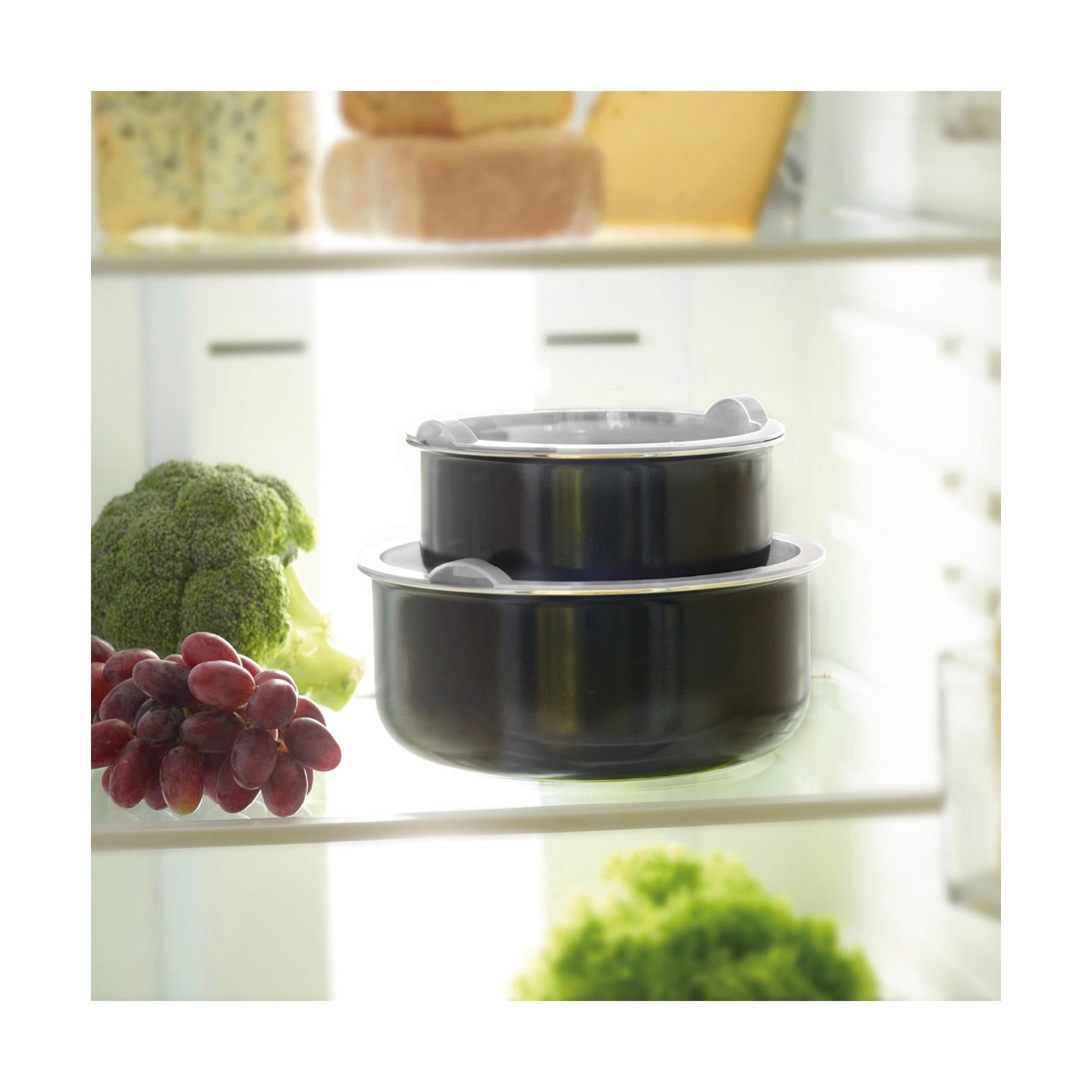 Set of 3 Airtight Lids - White