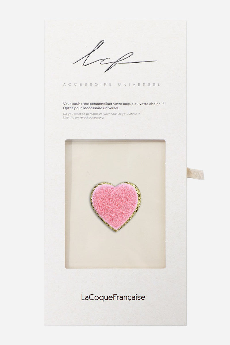 Patch Coeur Rose