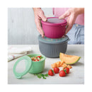 Set De 4 Boîtes De Conservation Gigogne - Gris Anthracite