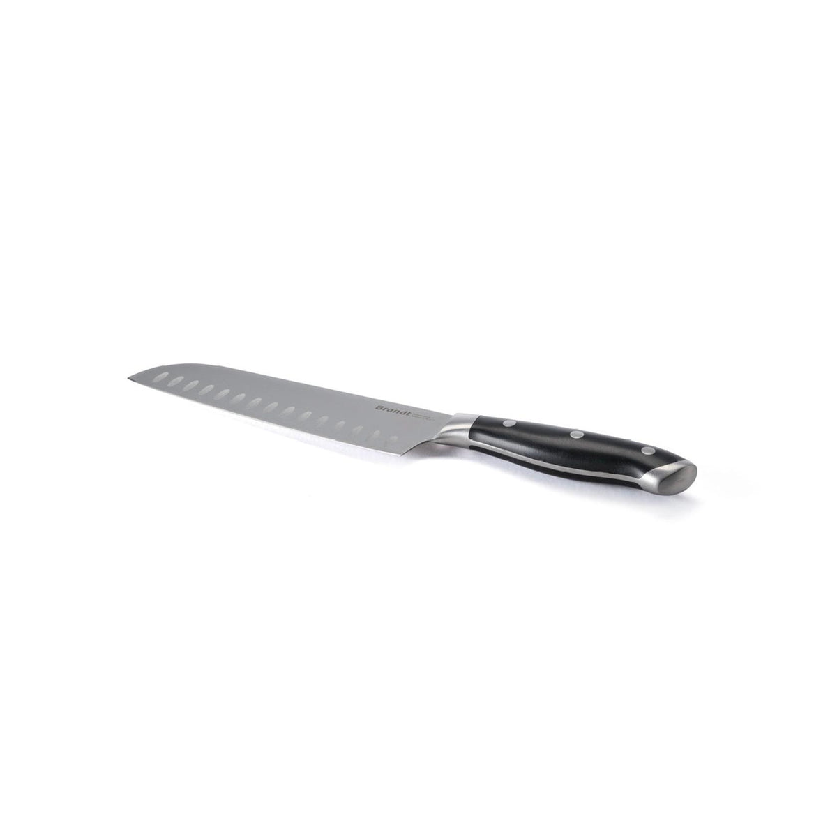 Couteau Santoku Riveté - Noir