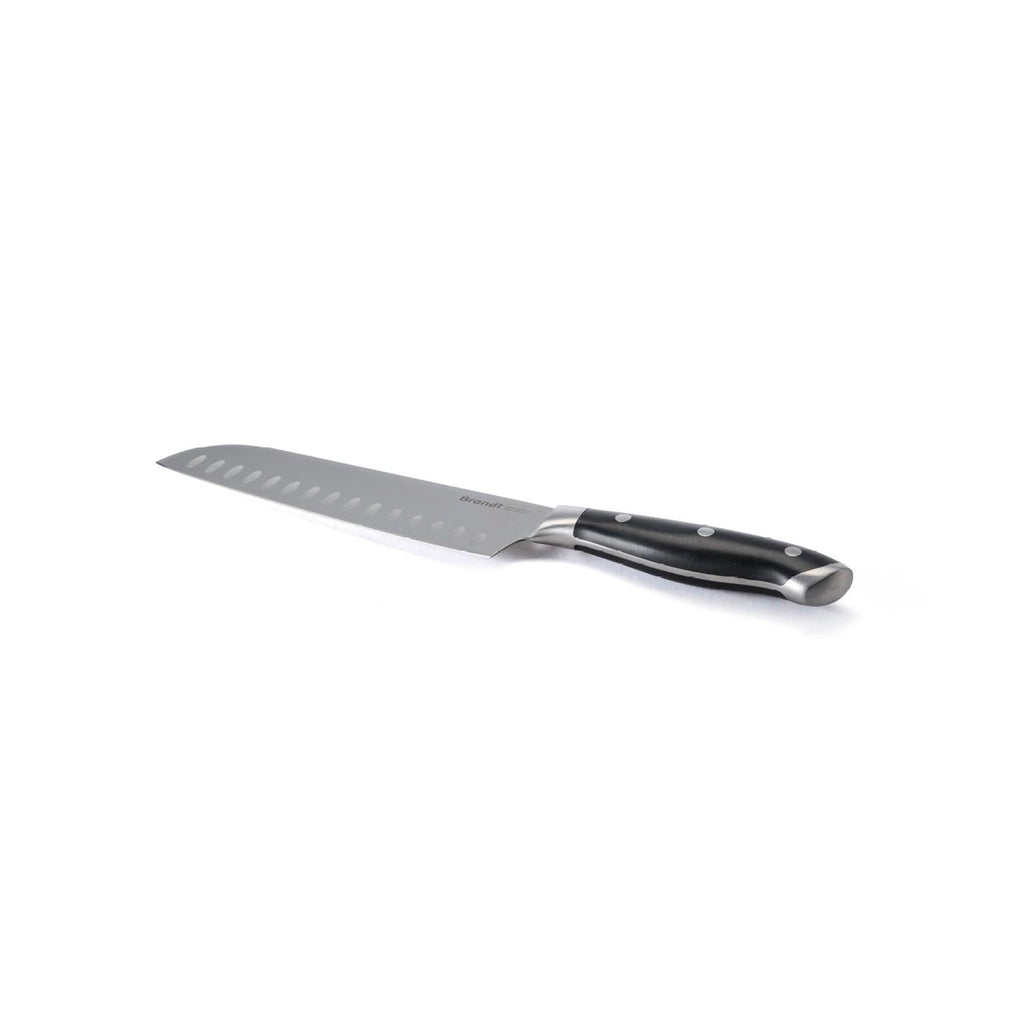 Couteau Santoku Riveté - Noir
