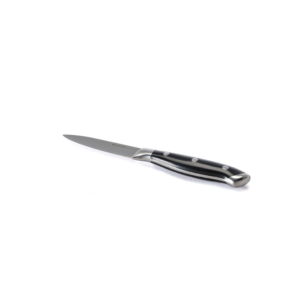 Black Riveted Paring Knife