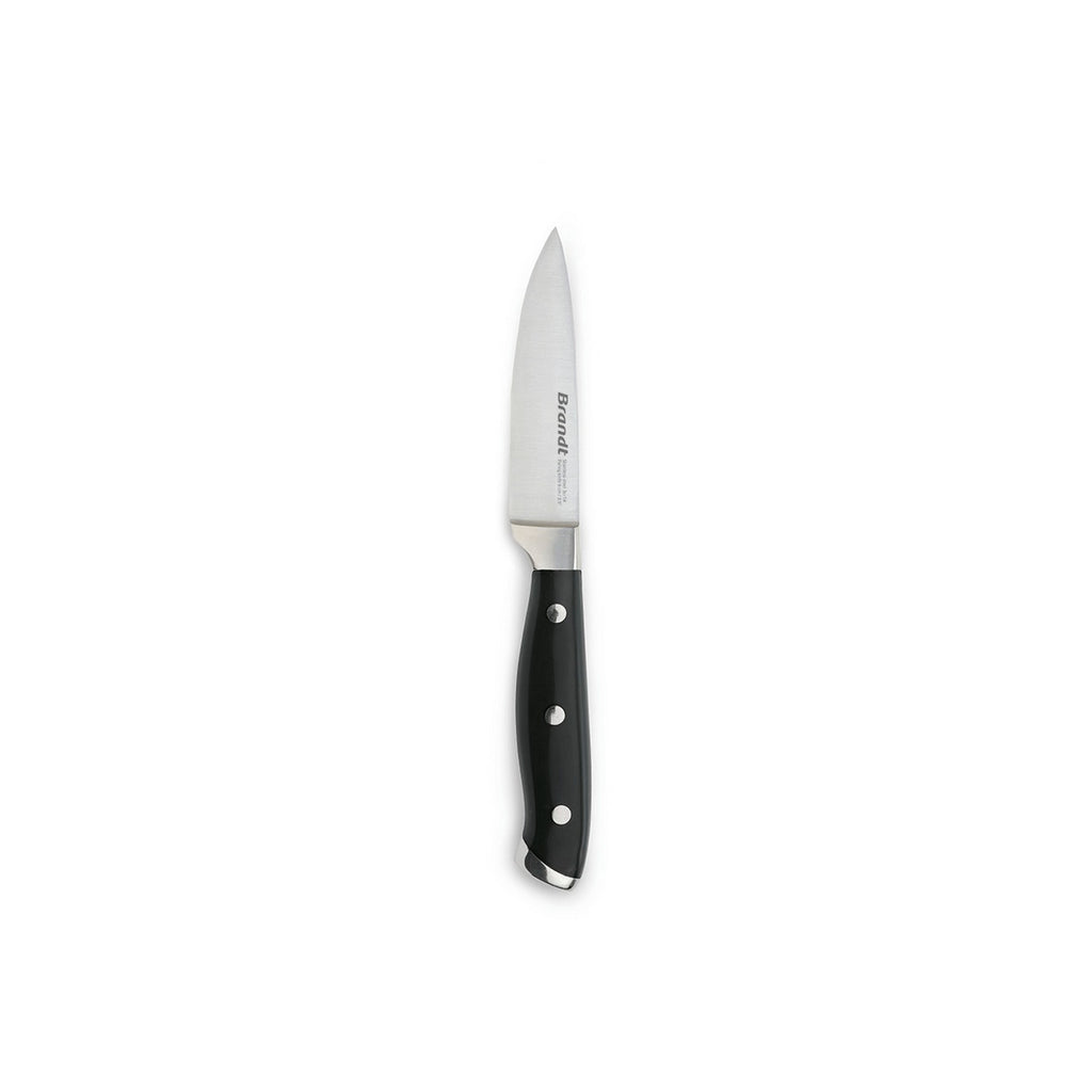 Black Riveted Paring Knife