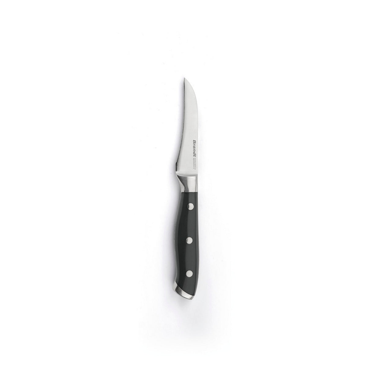 Couteau À Éplucher Riveté Noir