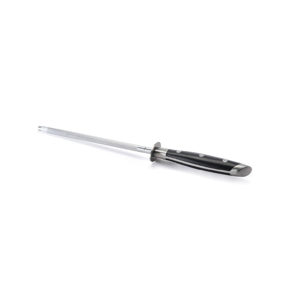 Riveted Sharpening Steel - Black