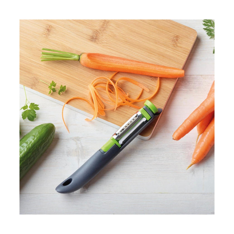 Éplucheur 3 Lames - Gris/Vert