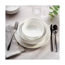 Service De Table 24 Pièces En Porcelaine - Blanc