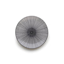 Service De Table 24 Pièces En Porcelaine Avec Relief - Blanc/Noir