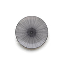 Service De Table 24 Pièces En Porcelaine Avec Relief - Blanc/Noir
