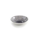 Service De Table 24 Pièces En Porcelaine Avec Relief - Blanc/Noir