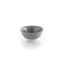 Service De Table 24 Pièces En Porcelaine Avec Relief - Blanc/Noir