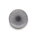 Set De 4 Assiettes Avec Relief - Blanc/Noir