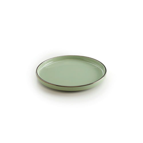 Set De 4 Assiettes À Dessert - Vert Clair
