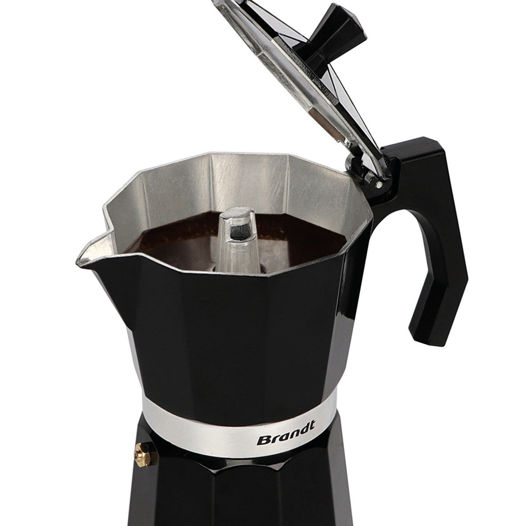 Cafetière En Aluminium 300 Ml - Noir
