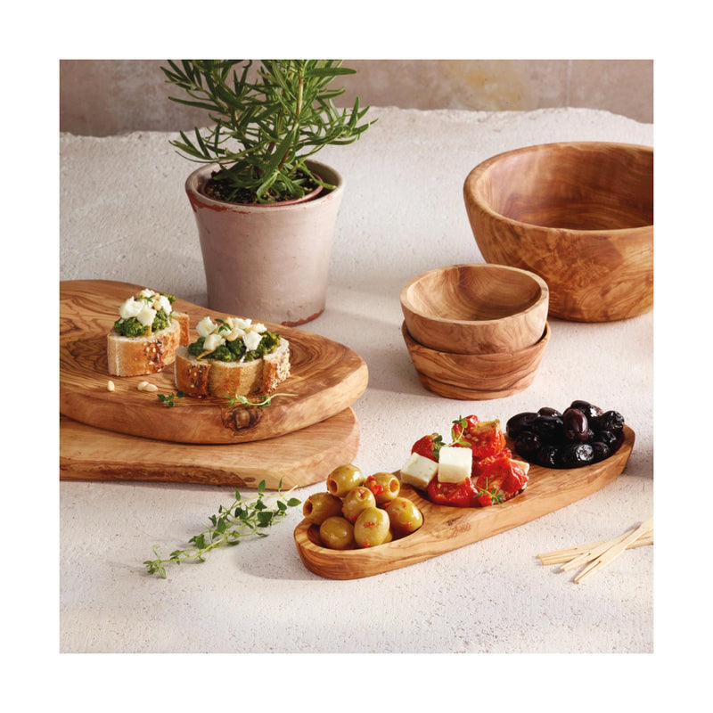 Set De 4 Sous-Verres - Bois D'Olivier
