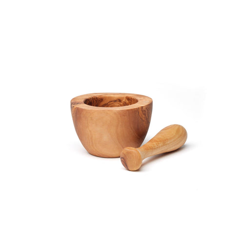 Mortier Et Pilon - Bois D'Olivier