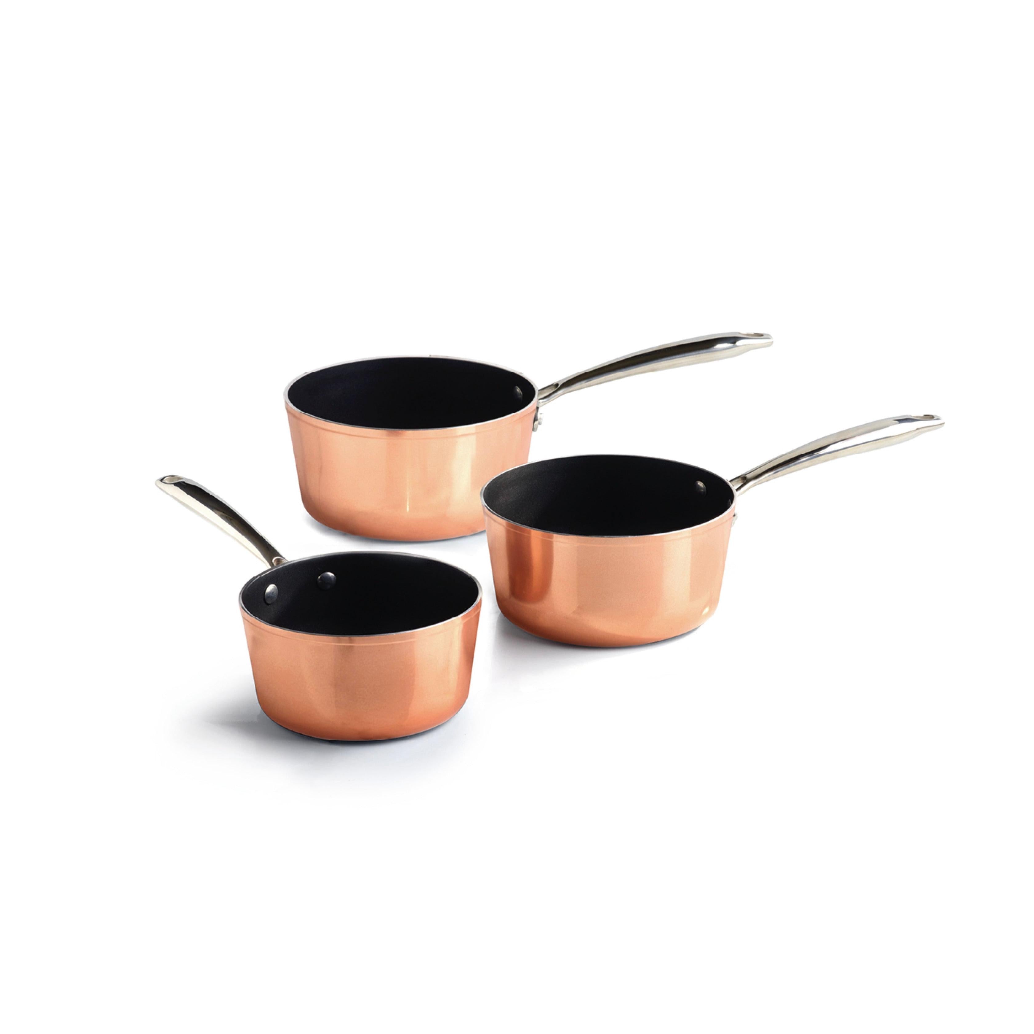Set De 3 Cacerolas - Cobre