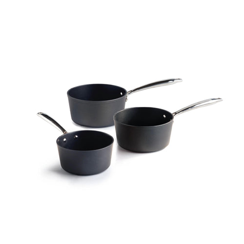 Set De 3 Casseroles - Noir