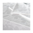 Set De 4 Serviettes Tissé Jacquard Fleurette - Blanc