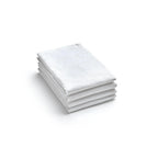 Set De 4 Servilletas Tejido Jacquard Fleurette - Blanco