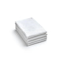 Set De 4 Serviettes Tissé Jacquard Fleurette - Blanc