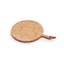 Planche À Découper Ronde Avec Poignée - Bambou