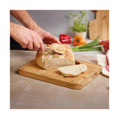 Bloc À Découper Avec Rainure - Bambou - Bois