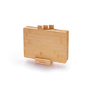 Set De 3 Planches À Découper Avec Support - Bambou - Bois