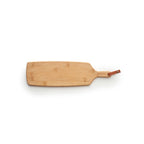 Rectangular Cutting Board With Handle - Bamboo + Set Of 3 Cheese Knives