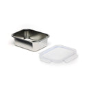 Set De 3 Boîtes Rectangulaires Avec Couvercle En Plastique