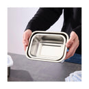 Set De 3 Boîtes Rectangulaires Avec Couvercle En Plastique