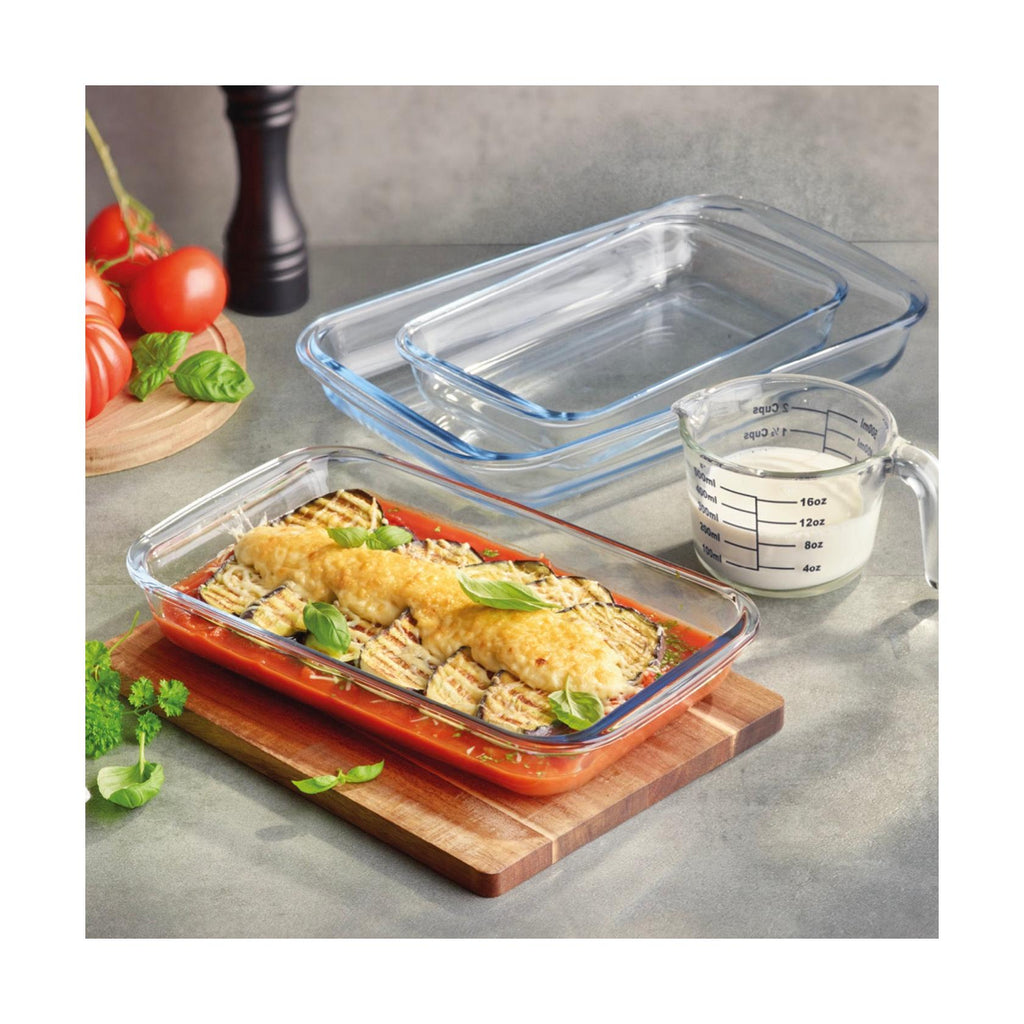 Set of 4 Rectangular Oven Dishes