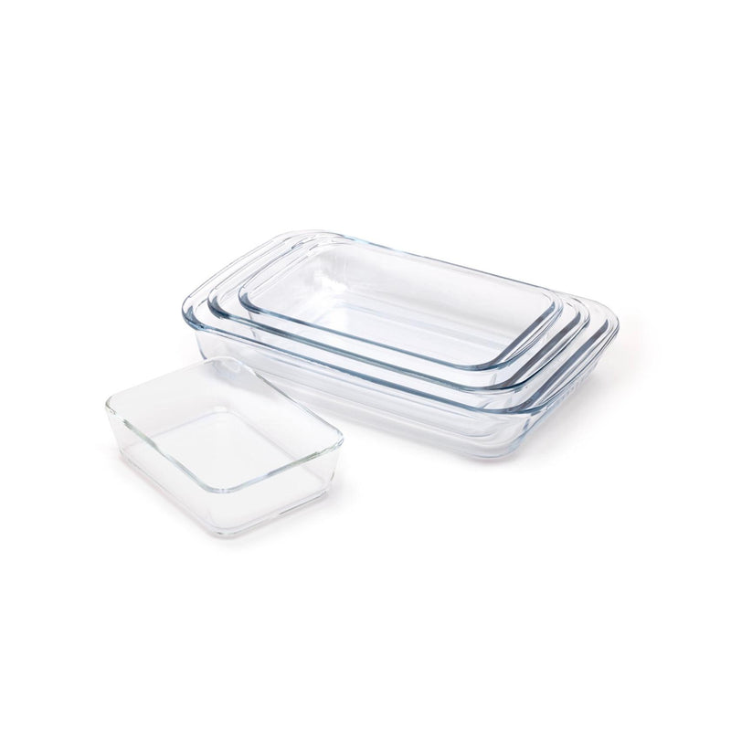 Set De 4 Plats À Four Rectangulaires