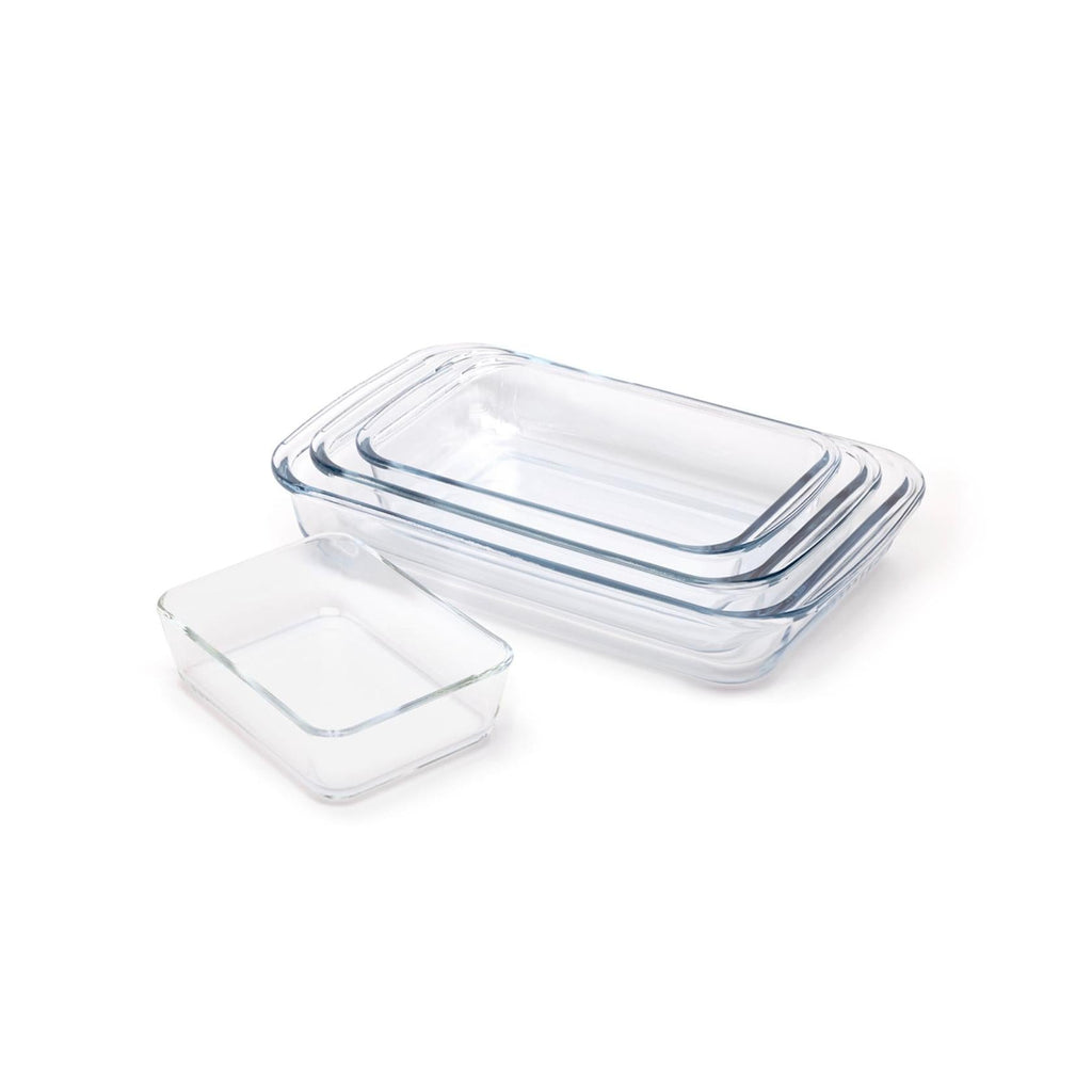 Set of 4 Rectangular Oven Dishes