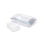 Set of 4 Rectangular Oven Dishes