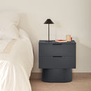 Totem - Table De Chevet - Gris Anthracite