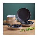 Batterie Empilable Avec Poignée Amovible 10 Pièces - Champagne