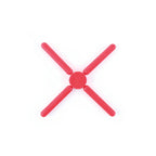 Dessous De Plat Pliable - Rouge