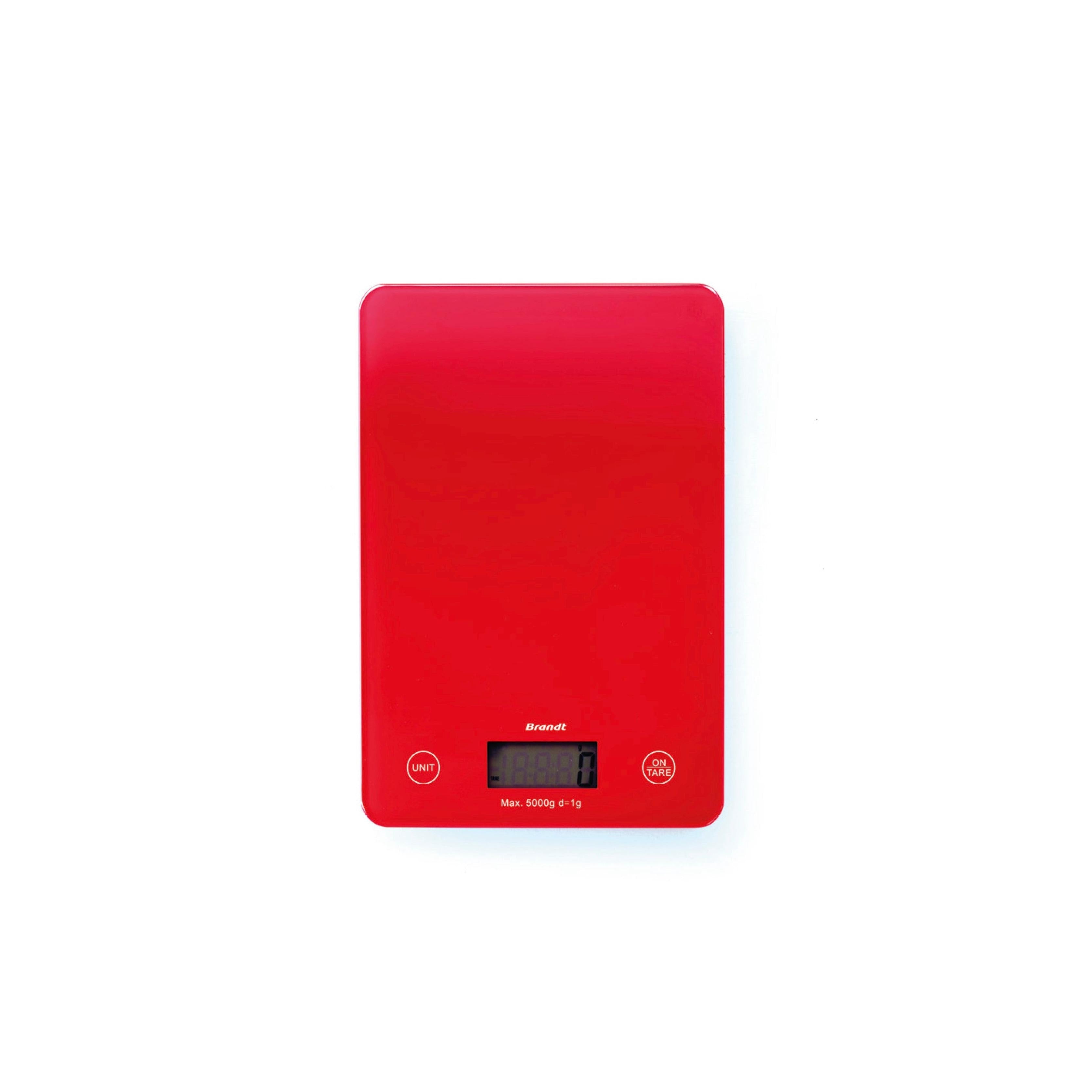 Electric Kitchen Scale - Red