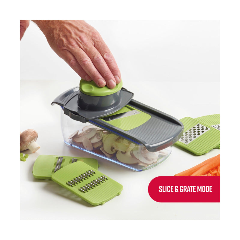 Mandoline Multifonctions - Vert/Gris