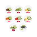 Mandoline Multifonctions - Vert/Gris