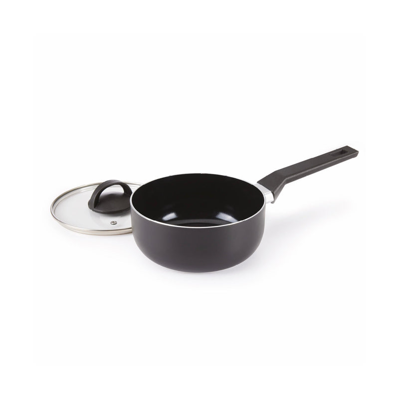 Set De 3 Casseroles Avec Poignée En Bakélite - Noir